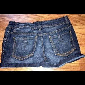 Mossimo Lightning Bolt Studded Shorts